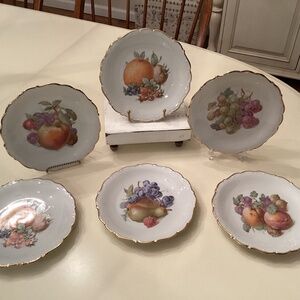 Set of (6) Schumann Salad/Dessert Plates